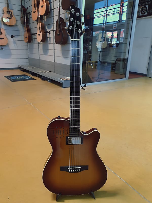 Godin A6 2021 - ULTRA COGNAC BURST | Reverb