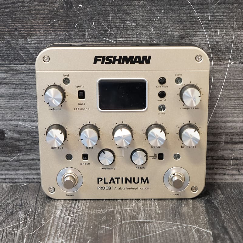 Fishman Platinum Pro EQ Pedal