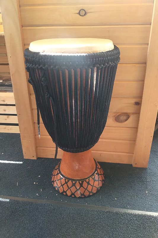 used Djembe with case (made in Senegal) Reverb