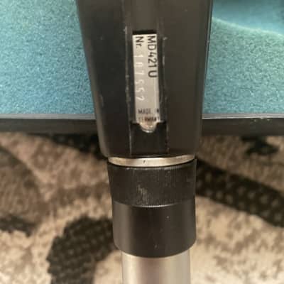 Sennheiser MD 421U5 Cardioid Dynamic Microphone 2002 - Present - Black image 2