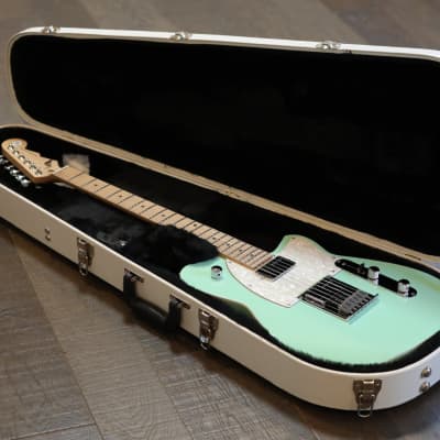 2023 Reverend Cross Cut Solid Body Electric Guitar Oceanside Green + OHSC image 21