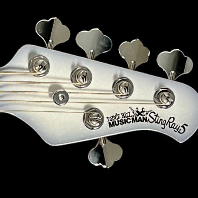 Ernie Ball Music Man StingRay 5 HH Special, Snowy Night / Maple *IN STOCK* image 7