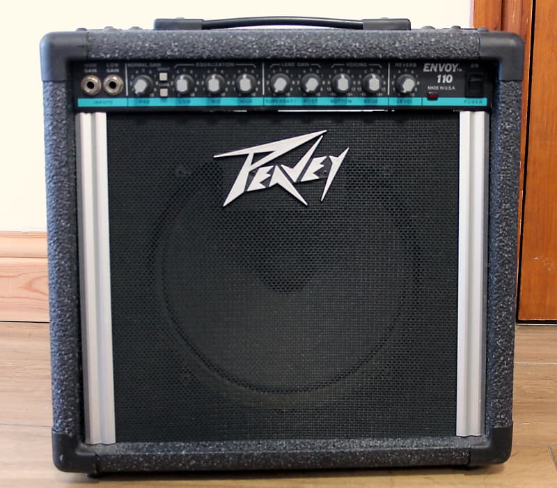 Peavey Envoy 110 Teal Stripe Usa Made Reverb 8177