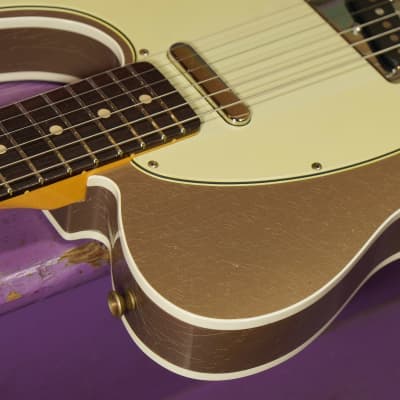 2022 Fender USA Custom Shop '60 Reissue Telecaster Custom Journeyman Relic Electric Guitar (VIDEO! Ready to go) image 7