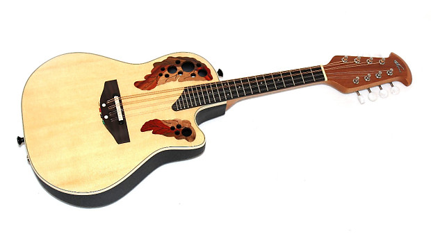 Ovation Applause MAE148 Roundback Acoustic/Electric Mandolin
