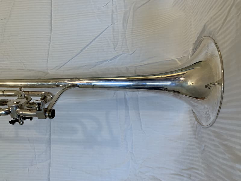 King 2103 3B Trombone with F-attachment, Silver-plated | Reverb