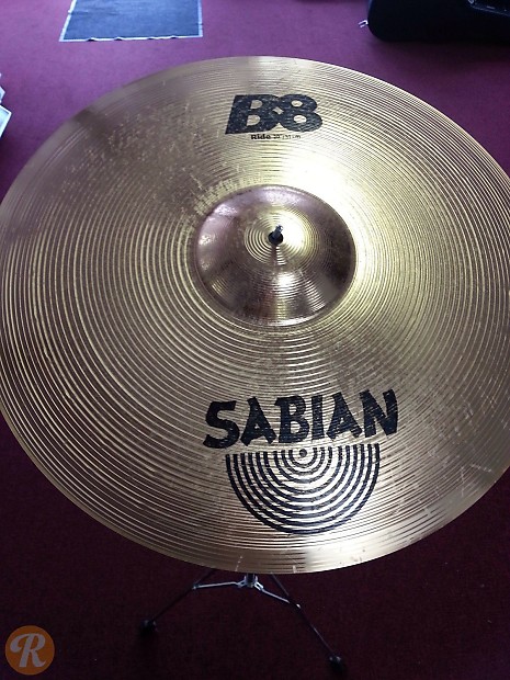 Sabian 20" B8 Medium Ride Cymbal image 1
