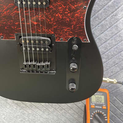 Harley Benton TE-20HH SkunkWerx Best Seller FretWerx In USA Fret Dress and Setup Included! Satin Black image 25