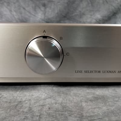 LUXMAN AS-55 Speaker Selector Passive High Definition Audio 3 Line Switching w/ original Box image 7