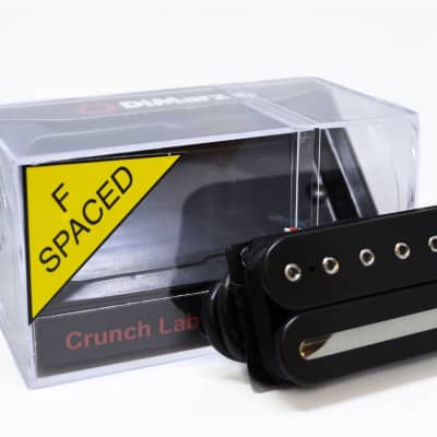 DiMarzio Crunch Lab F-Spaced Humbucker Pickup - Black image 3