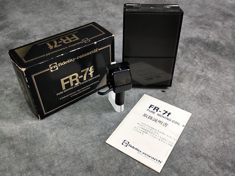 Fidelity-research FR-7f Pure Moving-Coil Phono Cartridge with original Box  #0286