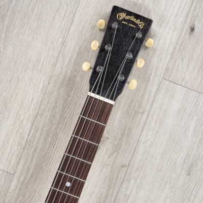 Martin 000-17E Acoustic Electric Guitar, Rosewood Fretboard, Black Smoke image 21