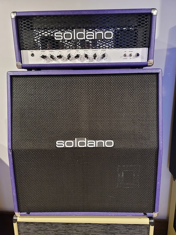 Soldano Hot Rod 50 Plus Half Stack Purple image 1