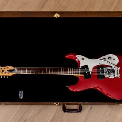 1960s Mosrite Ventures Model XII Vintage 12 String Electric Guitar Red w/ Case, USA-Made image 15