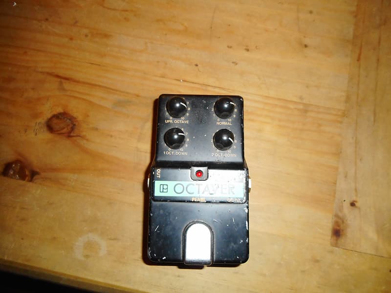 Pearl OC-07 Octaver 1980s - Black | Reverb