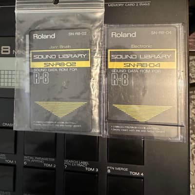 Roland SN-R8-02 Jazz Brush 1990s - Black