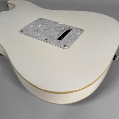 Hamiltone NT/ST Strat Style Arctic White Finish Electric Guitar w/HSC image 10