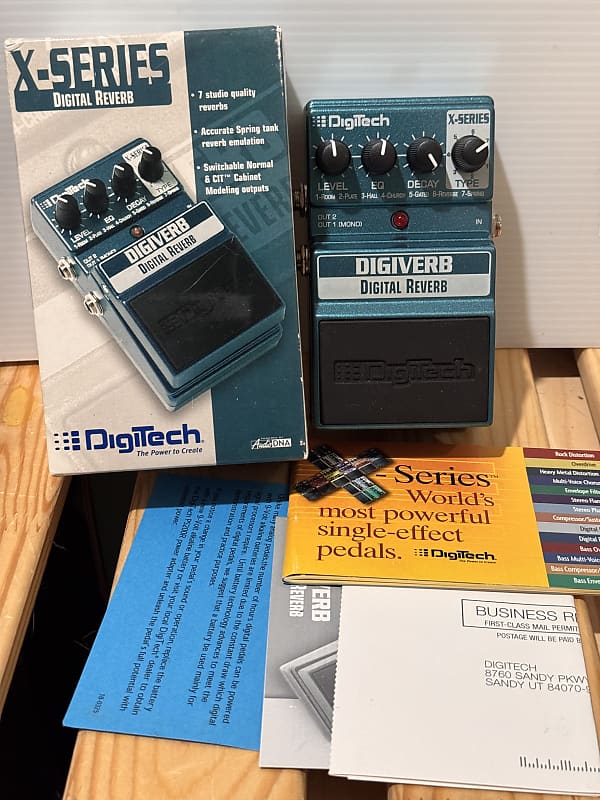 ギター digitech digiverb made in usa ギター digitech digiverb made