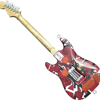 Frankenstein Miniature Replica Guitar - Official EVH Merchandise - Official EVH Merchandise image 3