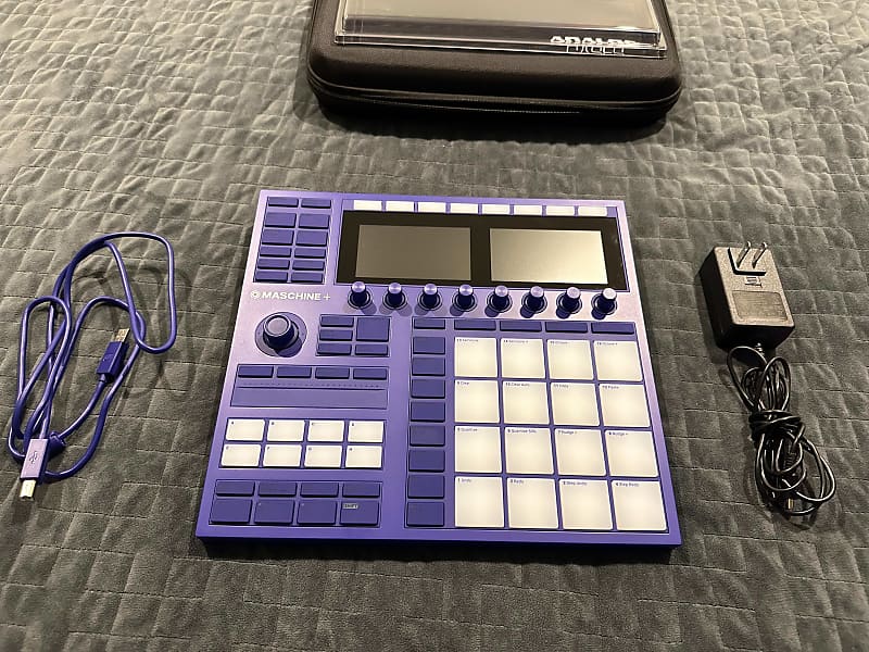 Native Instruments MASCHINE+ PLUS ULTRAVIOLET LIMITED EDITION w/ ExTRAS  2021 - Purple