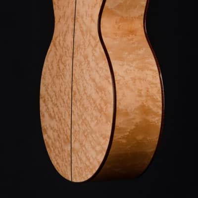 Huss & Dalton MJ Custom Birdseye Maple and Italian Spruce with Snakewood Bindings NEW image 22