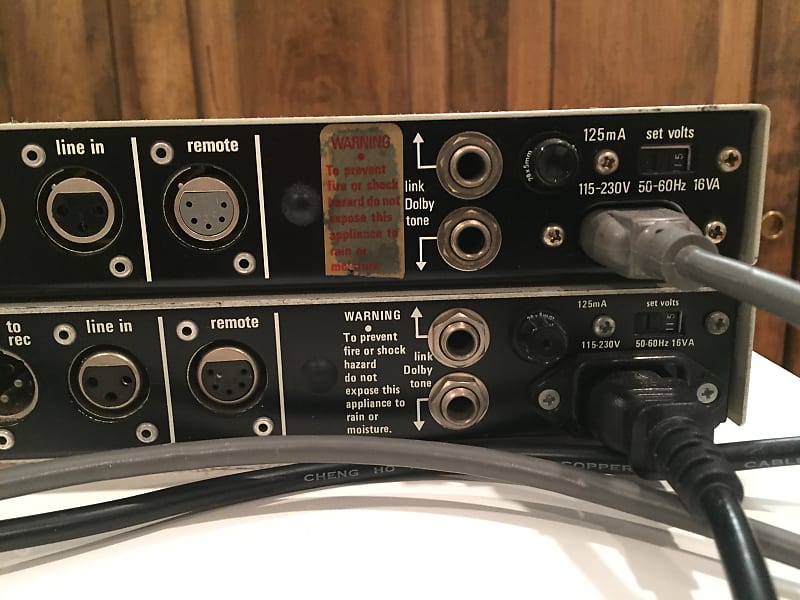 Dolby 361 Pair With Cat. 22 A Type Noise Reduction Modules