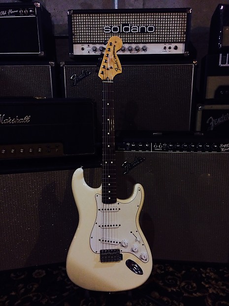 最大10%OFFクーポン Olympic 2010 MIM Stratocaster 70s Fender White Reverb | ギター