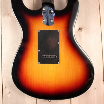 Danelectro JP 64S Artist Guitar  3-Tone Sunburst w/ Hardcase image 8