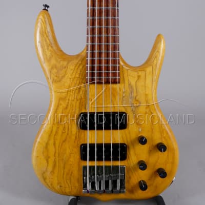 Ken Smith 1995  Ken Smith  CR5MA 5 String Bass ex Werner Kopal BAP 1995 - natur for sale
