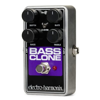 Electro-Harmonix EHX Bass Clone Analog Bass Chorus Guitar Effects Stompbox Pedal image 2