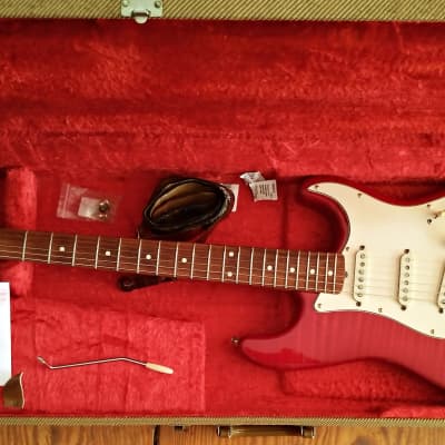 Fender Fender Custom Shop Ltd. Ed. Custom '62 Stratocaster 34of 100 1992 - Red  Flame image 12