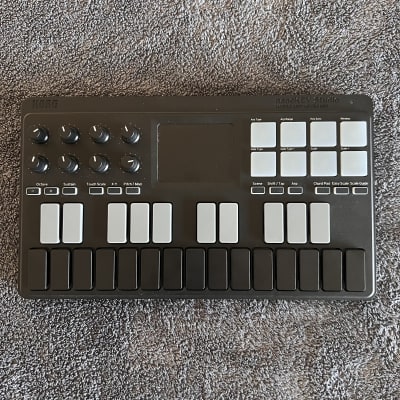 Korg nanoKEY Studio Mobile MIDI Controller Keyboard Black