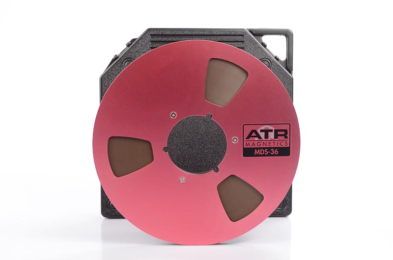 ATR MDS-36 Tape 1/4 x 3600' 10.5 NAB Metal Reel Tape Care Box