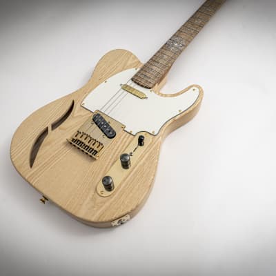 Mithans Guitars T'leafes (roasted maple) boutique electric guitar image 7