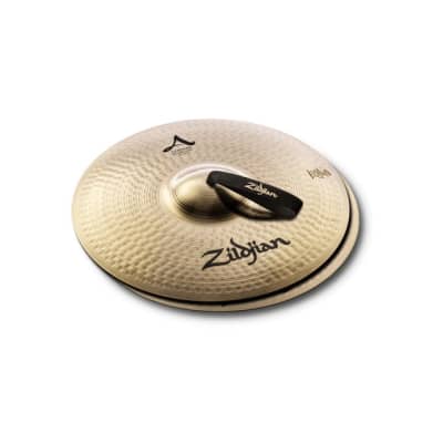 Zildjian 16" A Orchestral Stadium Series Medium Heavy Cymbal (Pair) A0487 642388177204 image 1