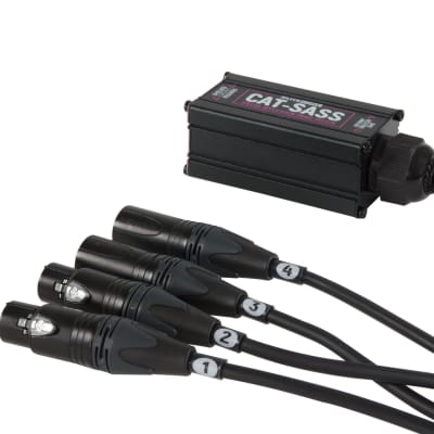 Elite Core CAT-SASS Special Application Snake System - (4) 3 Pin Female XLR image 2