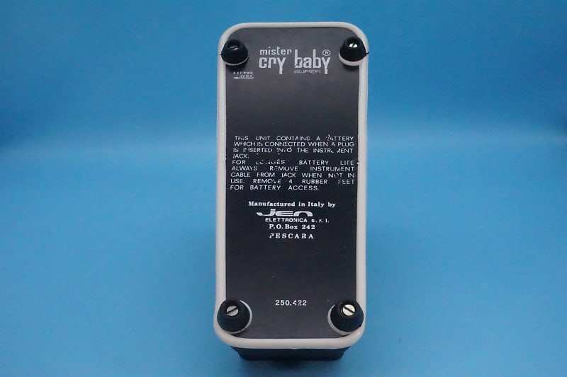 Jen Electronica Mister Cry Baby Super Volume Wah | Vintage