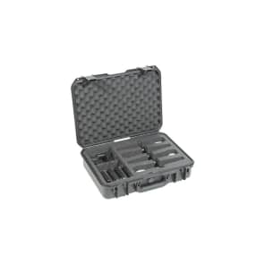 SKB 3I-1813-5WMC iSeries Injection Molded Case for 4 Wireless Mic Systems