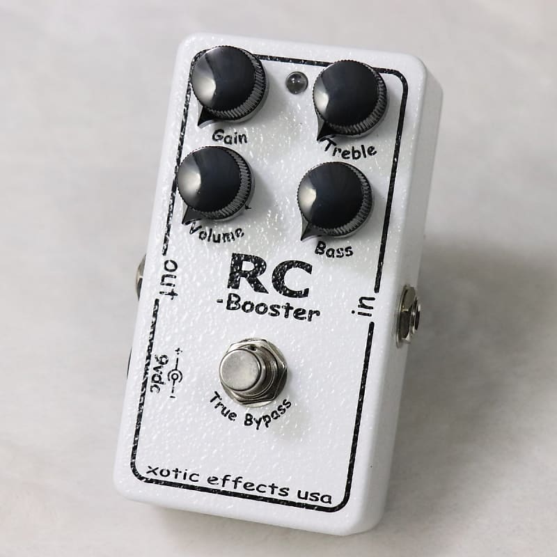ギター xotic RC BOOSTER Xotic RC BOOSTER - クセの無い素直なクリーンブーストが可能な