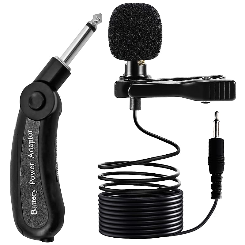 Mic Lavalier Microphone Mini Wired Clip on Lapel Omnidirectional Condensor Professional Microphono