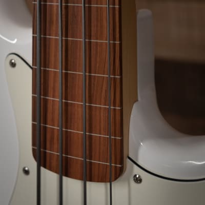 Fender Player Jazz Bass Fretless, Pau Ferro FB, Polar White image 6