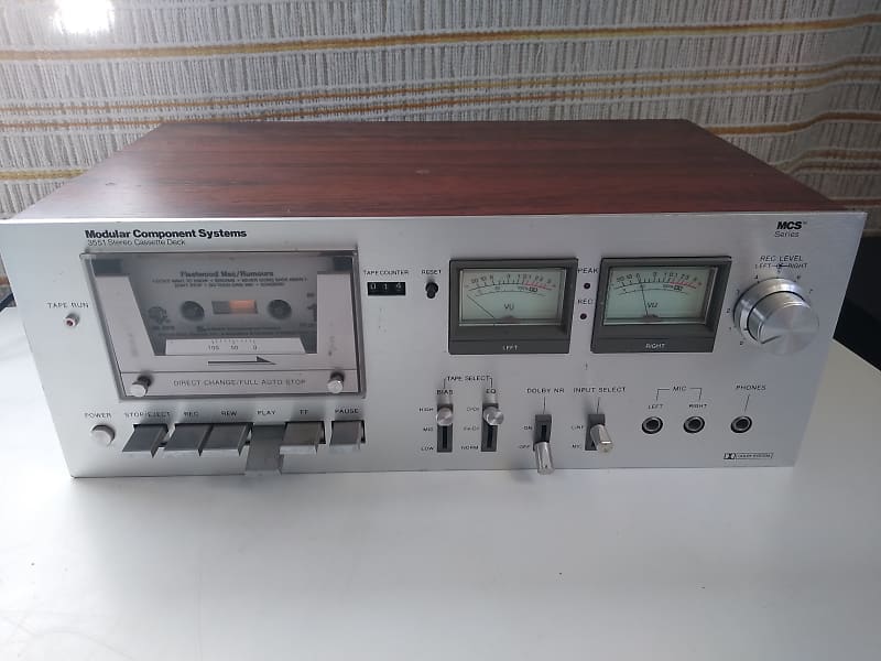 MCS 3551 Cassette Deck Tape Deck Tested Working Reverb