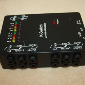Payne Labs K-SwitchPayne Labs K-Switch: MIDI guitar amplifier and effects loop switcher - GREAT! image 2
