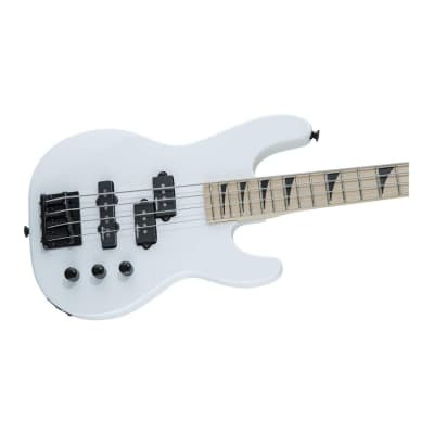 Jackson JS Series Concert Bass Minion JS1XM 4-String Electric Guitar (White) image 5