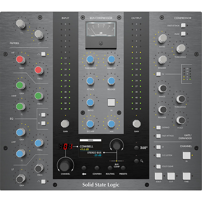 Solid State Logic UC1 Plug-In Control Surface, Channel Strip & Bus Compressor image 1