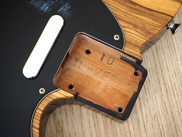 2005 Fender Telecaster Zebrawood & Mahogany TL71-Zebra Japan