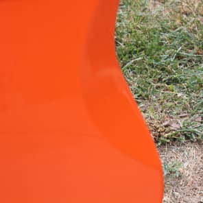 Fender Squier Bullet Stratocaster Traffic Cone Orange Finish Single Humbucker Electric Guitar image 17