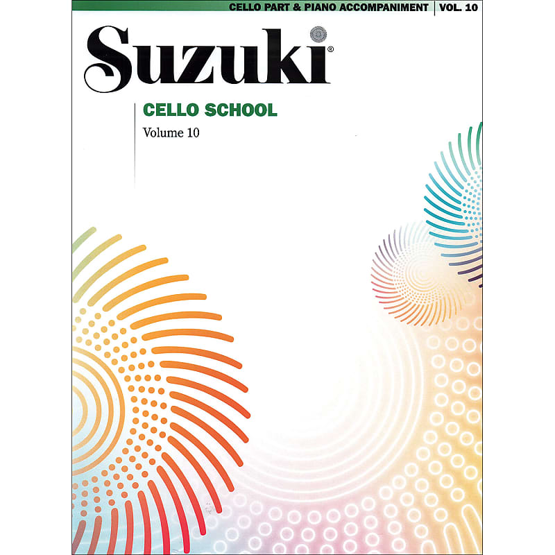 Summy Birchard Suzuki Cello School Volume 10 including Piano Accompaniment - Book image 1