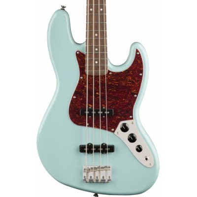 Squier Classic Vibe 60s Jazz Bass - Daphne Blue image 1