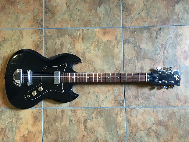 Vintage 1970's Lyle SG Electric Guitar Lawsuit MIJ Japan Relic